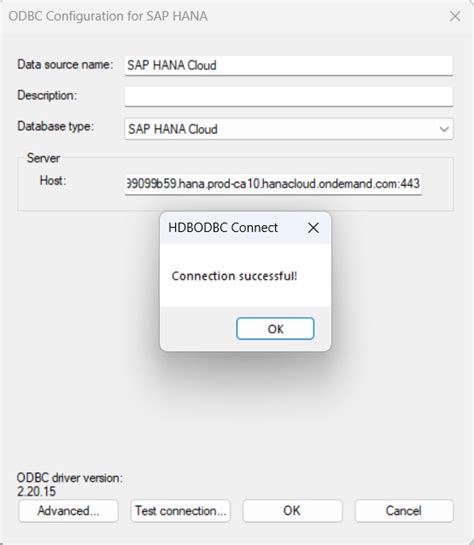 Connect Using the SAP HANA ODBC Driver | SAP Tutorials
