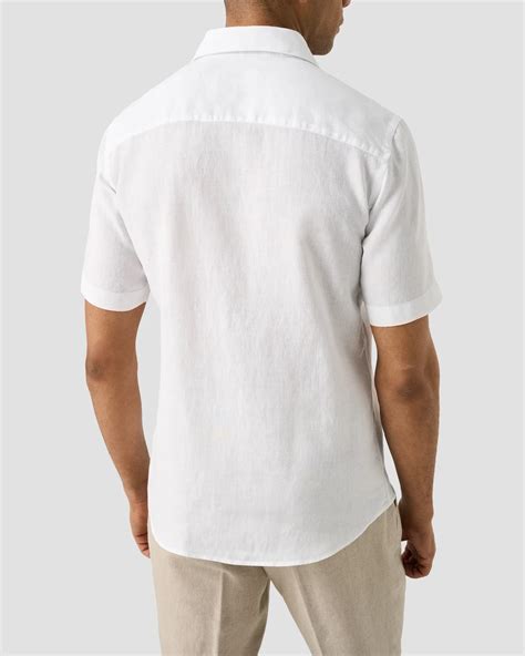 Short Sleeve Linen Shirt - Eton