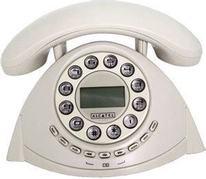 Alcatel Temporis Retro Cordless Landline Phone Price in India - Buy ...
