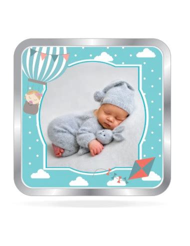 Precious Moments Personalised BIS Hallmarked New Born Baby Boy Silver ...