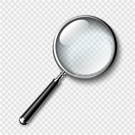 Premium Vector | Magnifying Glass Transparency Equipment Vector