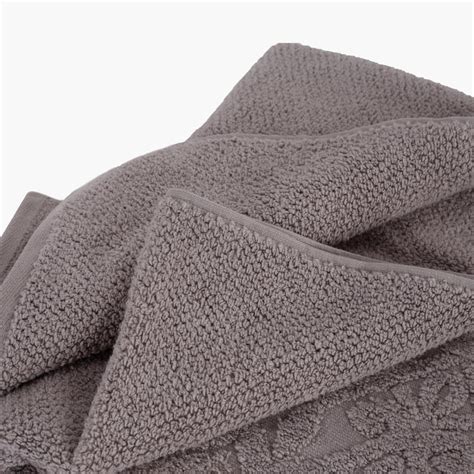 Buy MASPAR Windsor Grey Textured Cotton Hand Towel - 45x75cm from ...