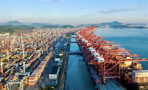 2023年宁波舟山港进出口量多大（1-9月宁波舟山港实现货物吞吐量超10亿吨）-百运网