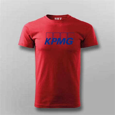 KPMG Professional Men's Cotton T-Shirt - TEEZ.in