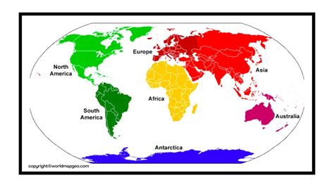 Image result for Basic World Map Labeled