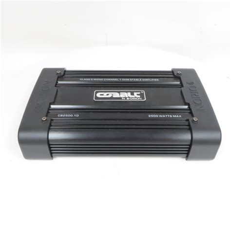 Orion CB2500.1D Cobalt Series 2500W RMS Monoblock Car Audio Amplifier