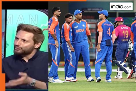 Shahid Afridi makes shocking statement ahead of India vs Pakistan match ...