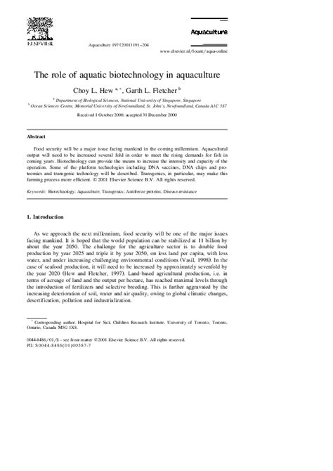 Aquatic Biotechnology 的图像结果