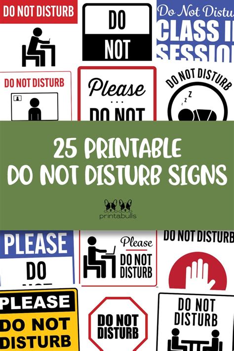 Funny Do Not Disturb Signs for Work