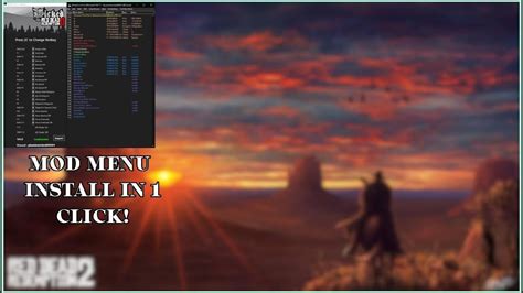 Image result for RDR2 Mod Menu Cheat