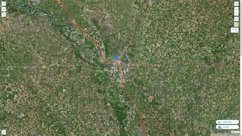 Sioux City, Iowa Map