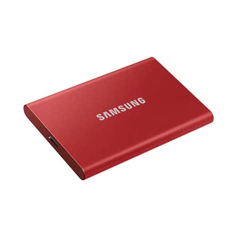 Samsung T7 3.2 USB 1TB RED | External SATA SSD | MU-PC1T0R-WW