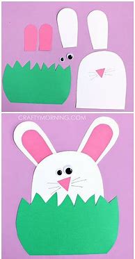 Image result for Easy Easter Bunny Craft Toddlers