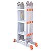 Prime Amaze 12 feet (12 Steps) Multipurpose 8-in-1 Foldable Aluminium ...