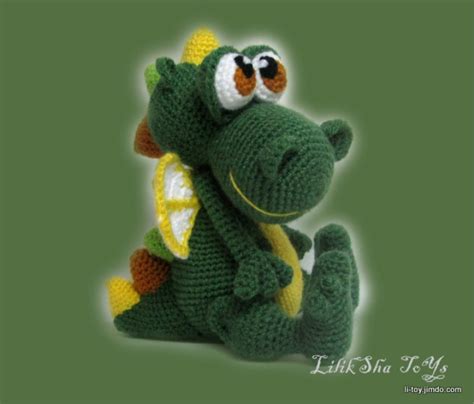 Crochet Dragon Tutorial 的图像结果