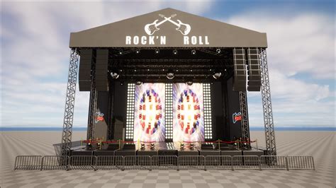 Rock Concert Stage Design