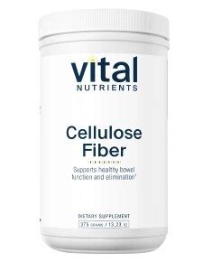 Cellulose Fiber - 375 Grams - Vital Nutrients | PureFormulas