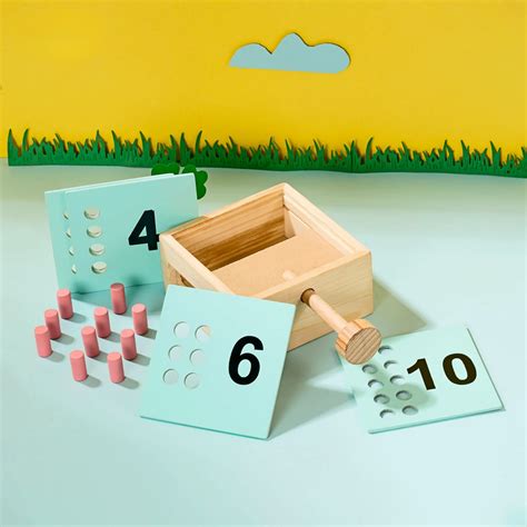 Buy Number Peg Counter - Montessori Math Toy – SmartBee Toys
