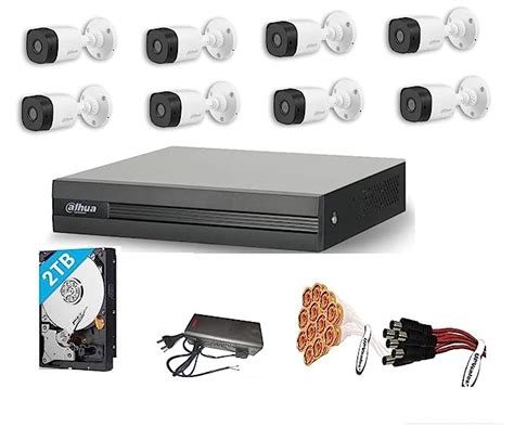 Buy DAHUA 4K Full HD 5MP Cameras Combo KIT 8CH DVR+ 8 Bullet Cameras ...