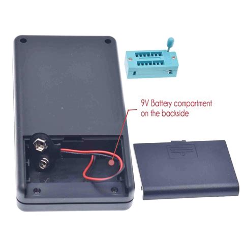 Buy Transistor Tester Mosfet Transistor Capacitor Tester Mega328 NPN ...