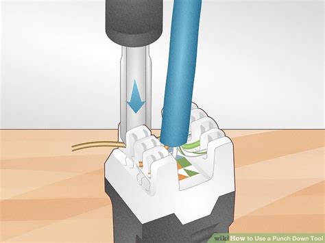 Image result for Using a Punch Down Tool