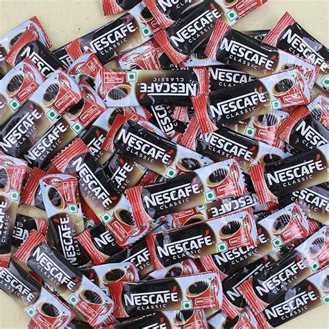Nescafe Classic Coffee, Nescafe Instant Coffee Sachets Pack Of 50 ...