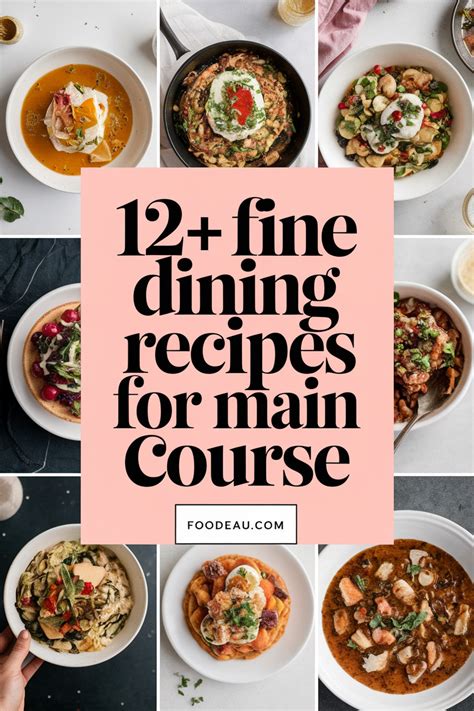 Image result for First Course Fine Dining Examples