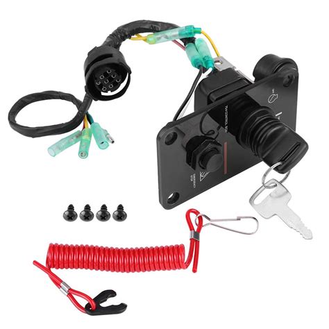 Single Control Key Panel, 12V 0.1W Single Key Switch Panel with Key ...