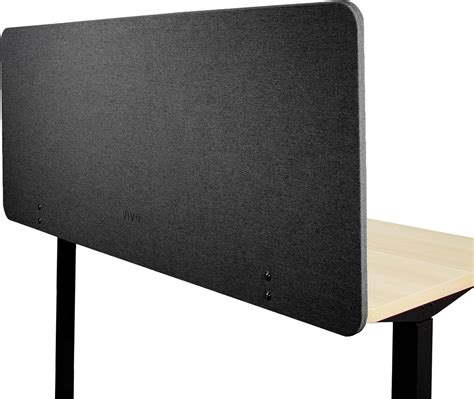 Buy VIVO Clamp-on 60 x 24 inch Privacy Panel, Sound Absorbing Cubicle ...