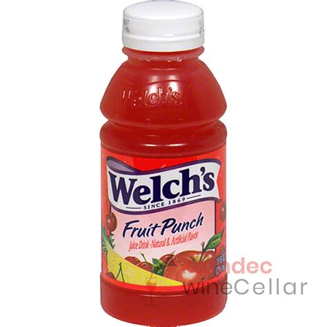 WELCH'S FLAVOURED JUICE DRINK- FRUIT PUNCH - Kamdec Wine Cellar