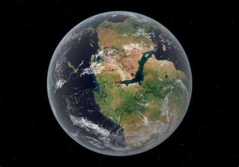 Simple Pangea Map