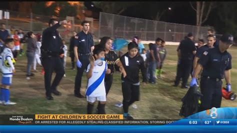 Fight breaks out at children's soccer game in Encanto | cbs8.com