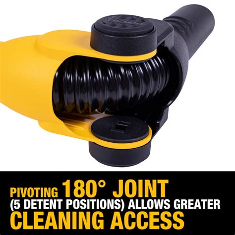 DEWALT Pivoting Extension Wands 1-1/4 in. - 2-1/2 in. Wet/Dry Vaccum 2 ...