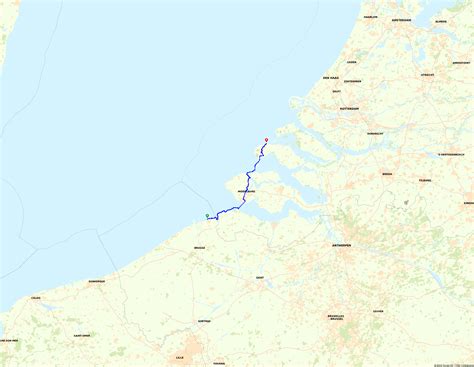 my route - Knokke-Heist - Cycling route | Route.nl