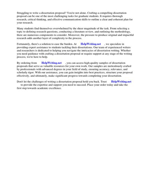 Image result for Dissertation Research Proposal Example