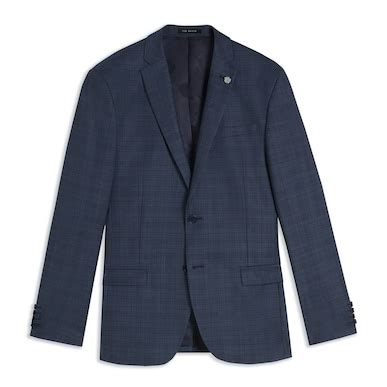 Buy Men Blue Check Casual Casual Blazer Online - 871295 | The Collective
