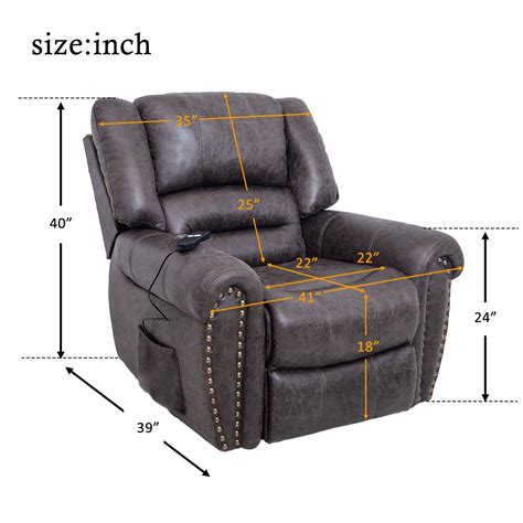 Electric Lift Chair Recliner 300 LB Heavy Duty,JULYFOX Infinite ...