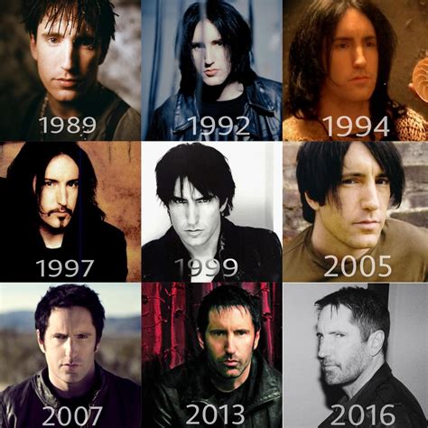 Evolution of Trent Reznor | Trent reznor, Nine inch nails, Play that ...