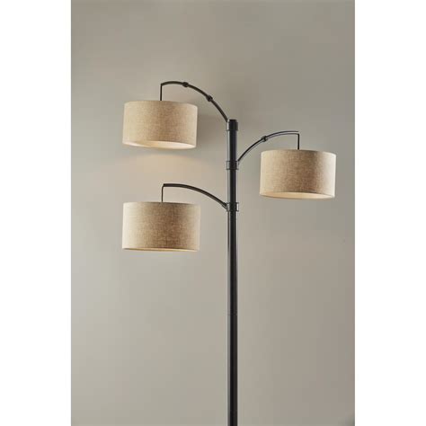 Cabo Dark Bronze Arc Lamp at Futonland