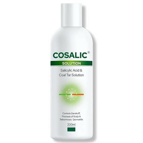 Salve Cosalic Anti-Dandruff Shampoo – 200ml with Coal Tar & Salicylic ...