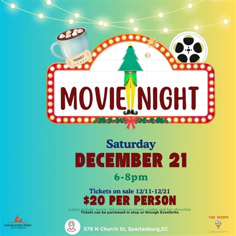 ?Movie Night: Elf , 578 N Church St, Spartanburg, SC, 21 December 2024 ...