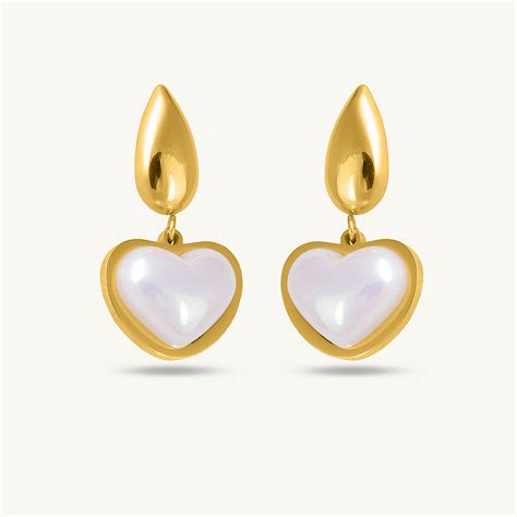 Buy Vintage Heart Earrings online- Palmonas – PALMONAS