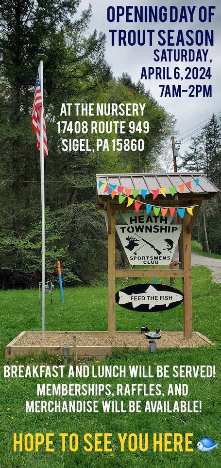 Opening Day of Trout Season, 17408 Route 949, Sigel, PA, 6 April 2024 ...
