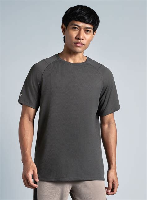 Buy Men's Dark Grey All Format Training T-shirt Online in India | Cult ...
