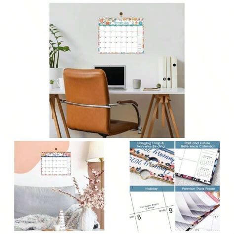 2026 Wall Calendar - 2026 Calendar, 12 Months Hanging Calendar 2026 ...
