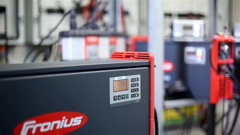 Industrial quality - battery charging technology - Fronius