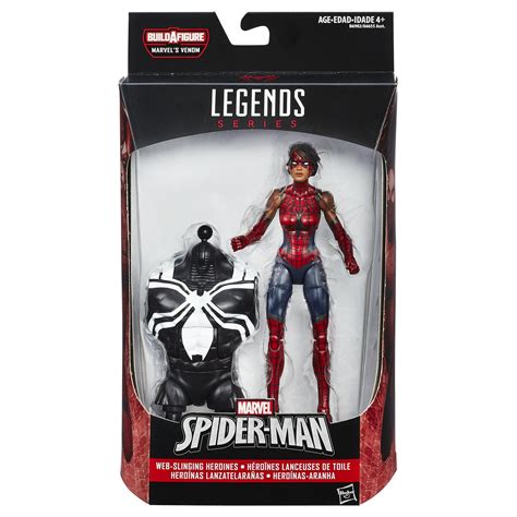 Marvel Spider-Man 6-inch Legends Series Web-Slinging Heroines: Spider ...