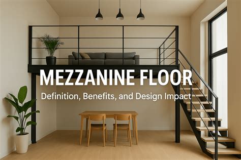 Mezzanine Floor: Definition, Benefits and Design Impact - Serenity ...