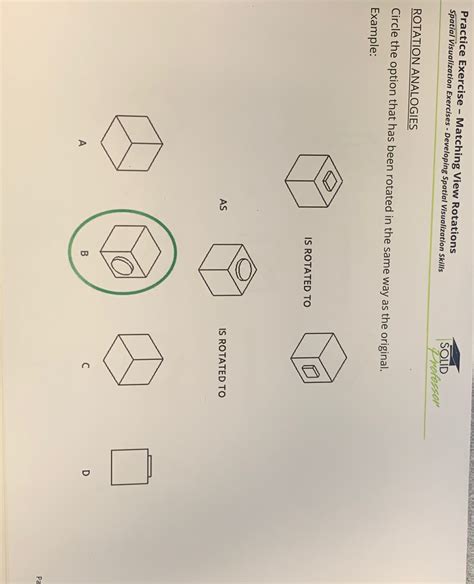 Image result for Spatial Visualization Practice