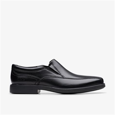 Mens Dresslite Step Black Leather Loafer | Clarks